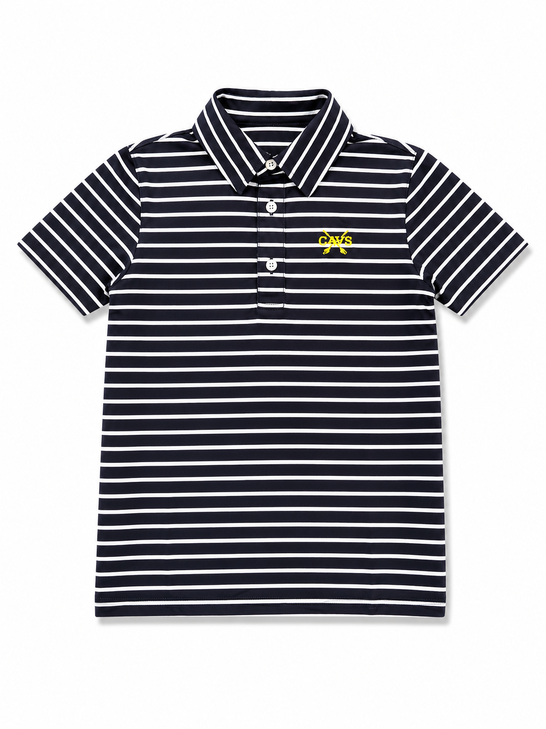Boys polo - black stripe