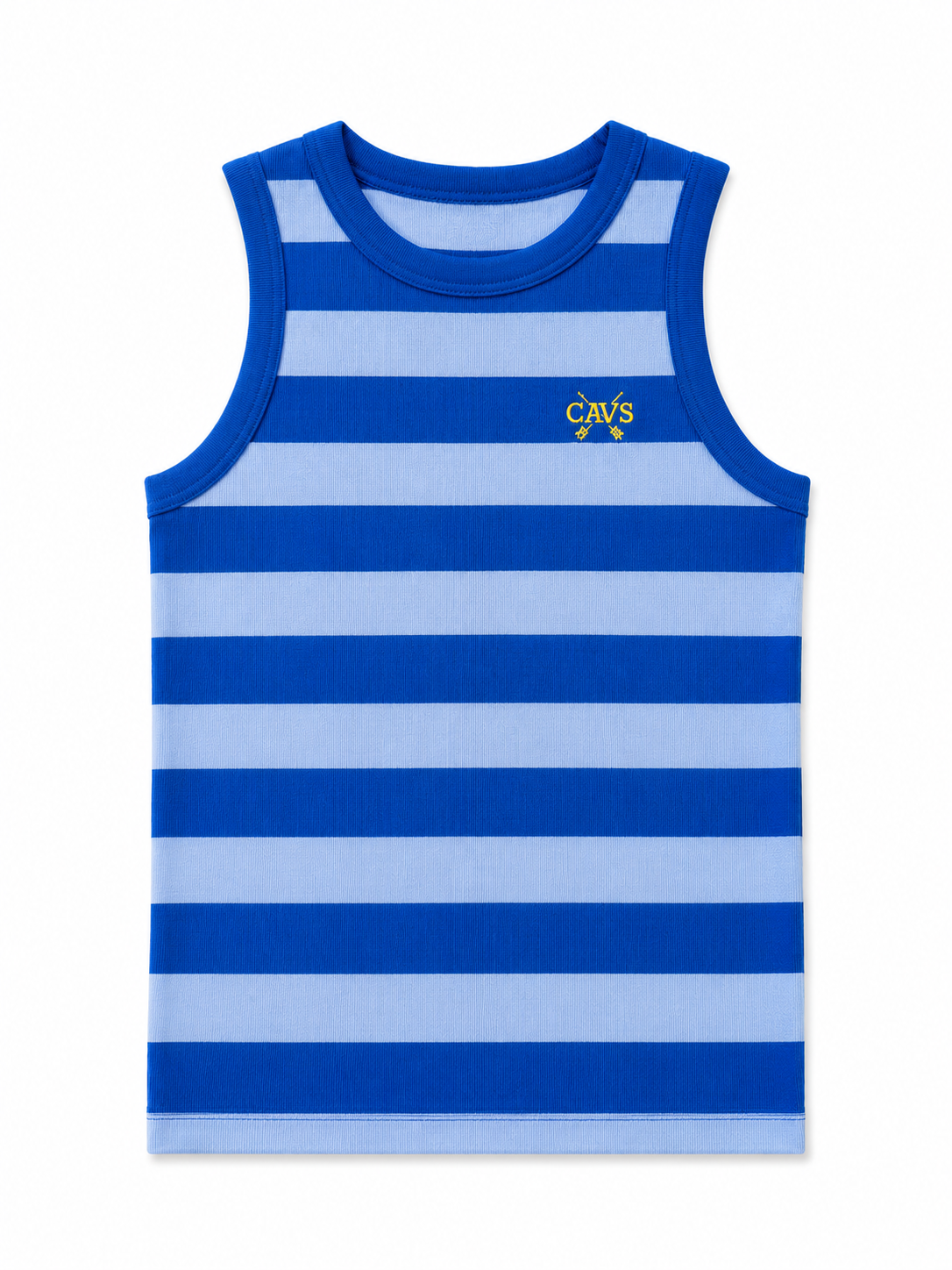 girls tank top - blue stripe
