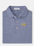 PETER MILLAR polo - navy/white stripe