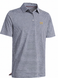 Men's polo in navy stripe