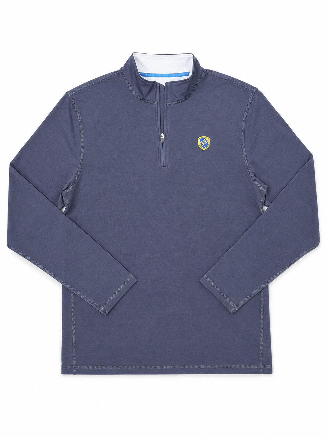 Mens J Crew Gray Quarter Zip