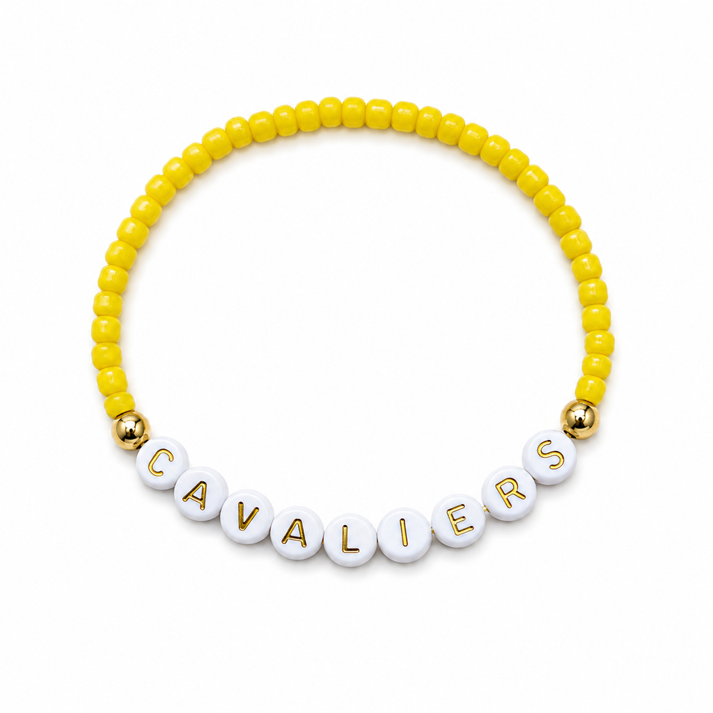 Beaded stretch friendship bracelet