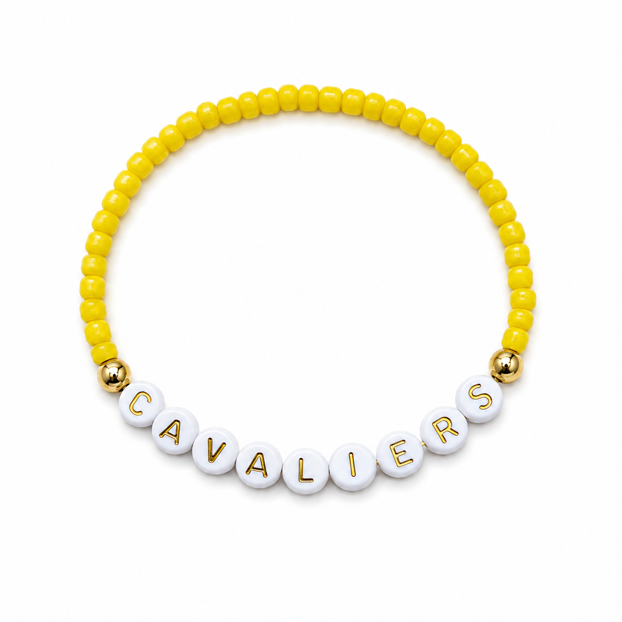 Beaded stretch friendship bracelet