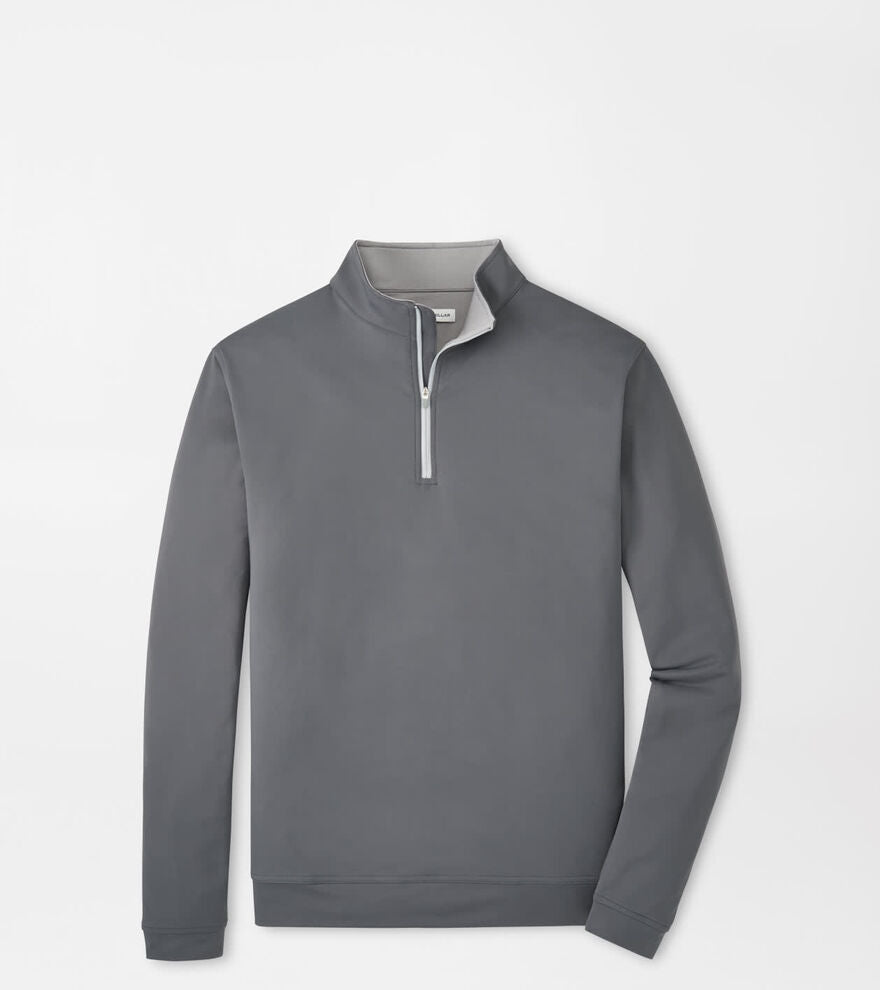PETER MILLAR - Quarter zip - gray
